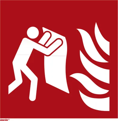 Produktbild von Brandschutzzeichen Feuerlöschdecke, Typ: 11200