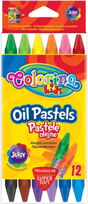 Produktbild von Colorino Ölpastellkreide 12k dreieckig Nr. 2636