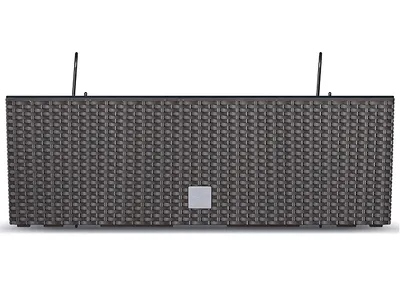 Produktbild von nabbi Plastikowa doniczka balkonowa DRC600W 58 cm - brąz