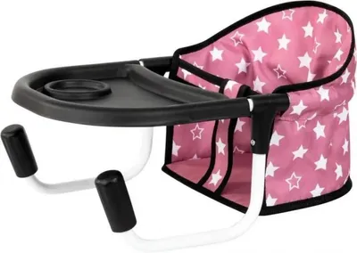 Image de Siège de table pour poupées rose - Bayer Design