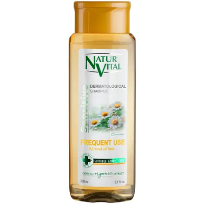 Obrázek produktu pro NaturVital Dermatologický šampon pro všechny typy vlasů s heřmánkem, 300ml