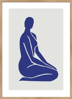Produktbild von Bilderrahmen Holz Lucca eiche 50x70 cm