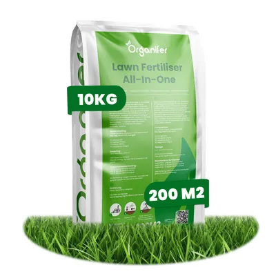 Zdjęcie produktu dla Nawóz do trawnika (10 kg – na 200 m2) - Organifer