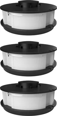 Produktbild von Spulen-Set 3-teilig Ersatzspule Doppelfadenspule passend für Hornbach ERT 550 V 550/1