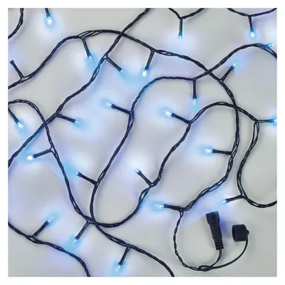 Produktbild von Emos D1AB01, Schwarz, Polyvinylchlorid (PVC), IP44, 100 Glühbirne(n), LED, 1,2 W