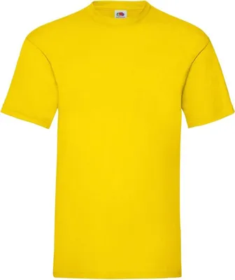 Produktbild von Herren-T-Shirt, Kurzarm - FOL VALUEWEIGHT T - yellow - Größe L