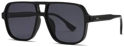 Produktbild von XFSRG Sonnenbrille Damen Herren Retro Sonnenbrille Pilotenbrille Eckig Brille Gr
