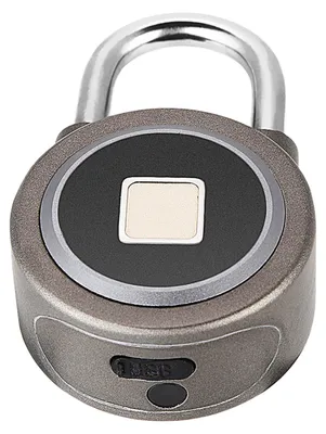 Image de Taidda - Serrure Bluetooth étanche sans clé, avec empreinte digitale. Serrure intelligente étanche sans clé, contrôlable par application, pour une sécurité accrue et une protection anti-vol. Cadenas