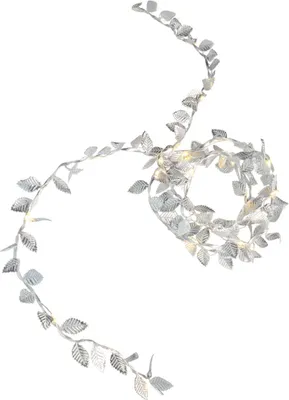 Obrázek produktu pro MagicHome Vianoce Leafdeco řetěz, 20x mLED teplá bílá, 2xAA, IP 20, vnitřní, osvětlení, L-1,90 m