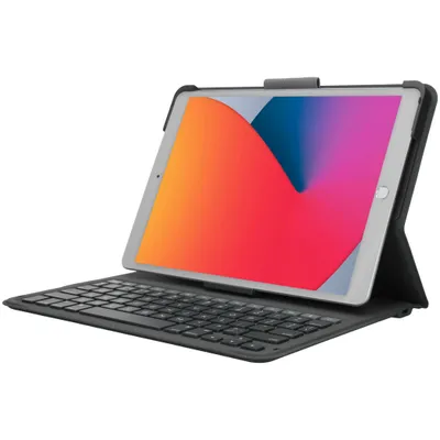 Zdjęcie produktu dla ZAGG Messenger Folio 2, British English, Apple, 10.2-in. iPad (7th & 8th gen), 10.5-in. iPad Air (3rd gen), Ciemnoszary, 26,7 cm (10.5"), Bezprzewodowy