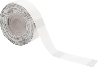 Produktbild von AIMO Thermodruck-Etikettenpapierrolle fuer Q30-Etikettendrucker Thermodrucker zum Drucken von selbstklebenden runden Etiketten wasserdicht reissfest oelbestaendig Barcode-Preisname blanko 14 mm * 30 mm 220 Blatt / Rolle Transparenz