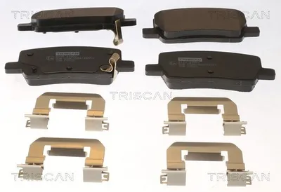 Produktbild von TRISCAN Bremsbeläge Satz Hinten Bremsklötze für TESLA Model S (5YJS) 8110 81001