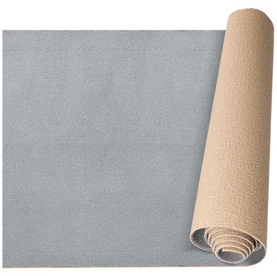 Produktbild von ANRO Küchenläufer HomeLoop 60x300cm Grau Meterware Läufer Mikrofaser zuschneidbar rutschhemmend