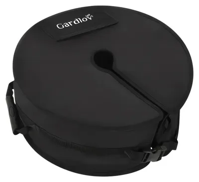 Immagine prodotto di Gardlov 27351 Base di zavorra per ombrellone da 48 cm, riempibile con sabbia, nera