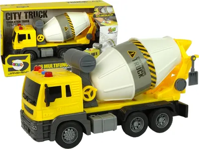 Produktbild von Rotierender Betonmischer 1:16 gelb