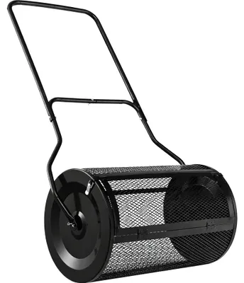 Produktbild von LUXTOM | Kompoststreuer, Torfmoosstreuer, 60x40cm, 76L, Mesh-Korb Garten Rasen Streuer, für Dünger wie Kompost, Mist, Erde, Torfmoos