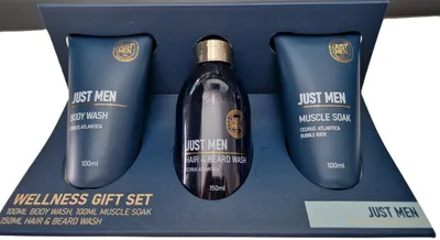 Produktbild von Just Men Wellness Geschenk Set - Gift Set - Body Wash - Pflege - Männer - Körperpflege