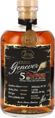 Produktbild von Zuidam Distillers Oude Genever - 5 Jahre - 2019/2024 - Oloroso Cask - Special No. 37 - Genever