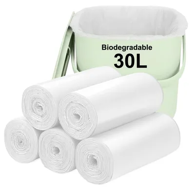 Immagine prodotto di Solidchoice - Sacchetti per rifiuti biodegradabili, confezione da 80 pezzi, capacità 30 litri