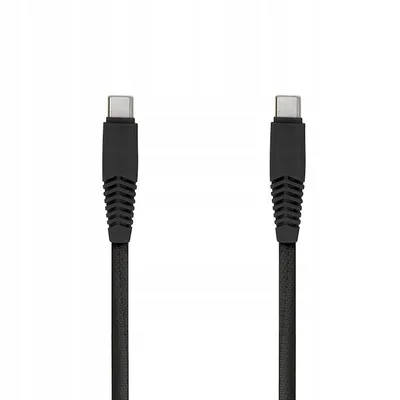 Image de Câble de recharge USB-C Setty, 1,5 m, 20 W, noir, recharge rapide