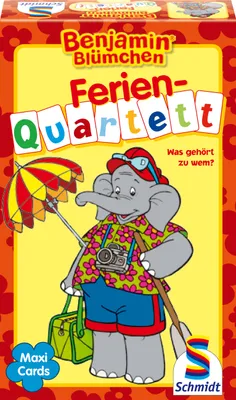 Produktbild von Benjamin Blümchen, Ferien-Quartett