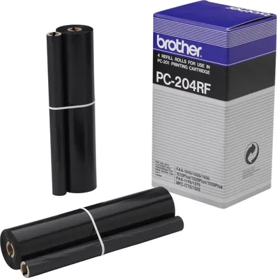 Produktbild von Brother PC-204RF Fax-Zubehör Fax-Farbband 420 Seiten Schwarz 4 Stück(e)
