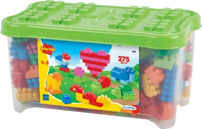 Produktbild von Ecoiffier Box mit 275 Bausteinen