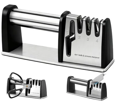 Produktbild von Professioneller 4-in-1-Messenschärfer für Küchenmesser