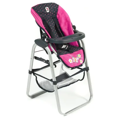Produktbild von Bayer Chic 2000 Hochstuhl Dessin Dots Navy-Pink 655 12