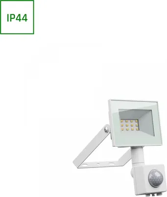 Obrázok produktu pre Spectrum LED NOCTIS LUX 4 reflektor 10 W 750 lm biela 100° IP44 neutrálna biela 4000 K s pohybovým senzorom