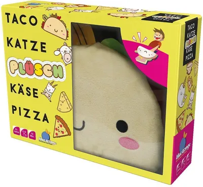 Produktbild von ASMODEE Taco Katze Plüsch Käse Pizza