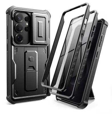 Produktbild von Handyhülle für Galaxy S26 Ultra, Tech-Protect Polyamid Cam Plus 2-Set, Schwarz