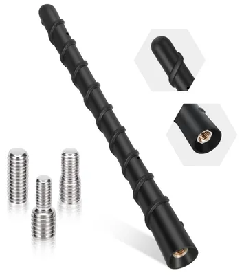 DAB/FM Autoantenne 18 cm mit M4/M5/M6 Adaptern