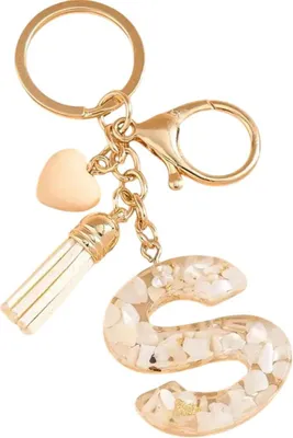 Image de Porte-clés Alphabet S - Élégance Discrète KP37815