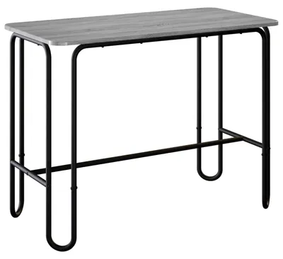 Immagine prodotto di vidaXL Tavolo da pranzo 100 x 50 x 75 cm, materiale composito in legno, colore grigio Sonoma