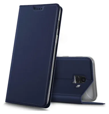 Obrázok produktu pre Kryt na mobilný telefón Samsung Galaxy J6 2018 Book Case Ochranný kryt Slim Flip Cover Case