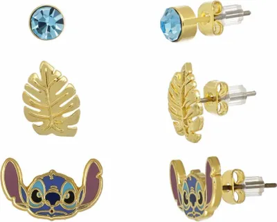 Obrázok produktu pre Náušnice Náušnice Disney Gold Collection Lilo & Stitch - detské
