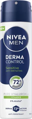 Image de Nivea Deospray Men – Derma Control Sensitive 150 ml