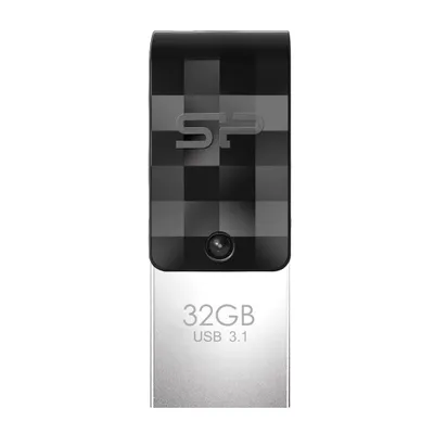 Image de Silicon Power SP032GBUC3C31V1K USB-Stick 32GB Silicon Power USB 3.1 C31 Black