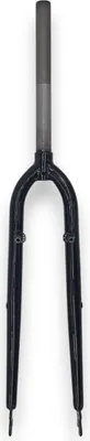 Produktbild von POINT 28" Trekkinggabel 1 Zoll Stahl schwarz für V-bremse mit Low-Rider-Ösen