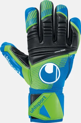 Produktbild von uhlsport Torwarthandschuhe AQUASOFT HN Unisex, Children 1011314_01 blau/grün/schwarz 9.5