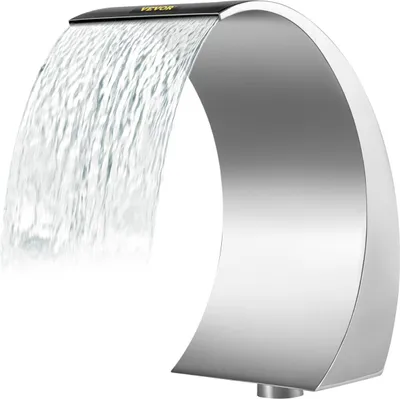 Immagine prodotto di Fontana per piscina Fontana per giardino in acciaio inossidabile Cascata per piscina