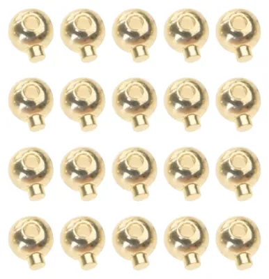 20er Set Edelstahl-Positionierungsclips für Schmuck