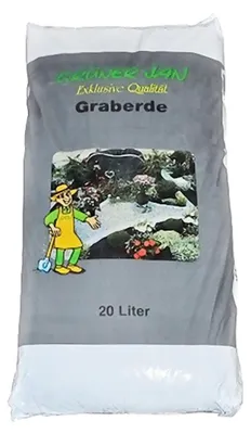 Produktbild von BURI 3x 20L Graberde Qualitätserde Friedhofserde Blumenerde Gartenerde Pflanzerde