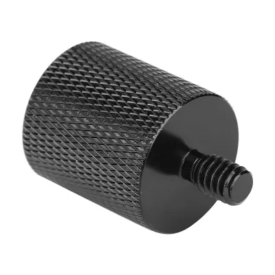 Obrázek produktu pro Kovový šroubový adaptér s vnitřním závitem 5/8" a vnějším závitem 1/4" pro uchycení držáku mikrofonu k fotoaparátu na stativ