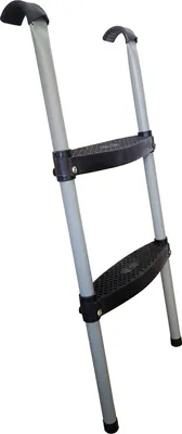 Produktbild von Trampolinleiter 96 cm mit rutschfesten Kunststoffstufen aus Metall 120 kg Tragfähigkeit