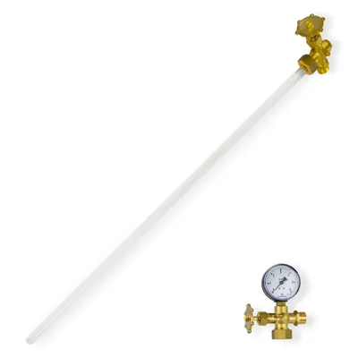 Produktbild von Heider Wasserstandsarmatur 700 mm Druckkessel 150L - 750L Füllstandsarmatur