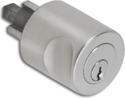 Produktbild von JUNIE 3541 ASS Zylinder-Drehgriff rechts, verschiedensperrend, Zamak vernickelt