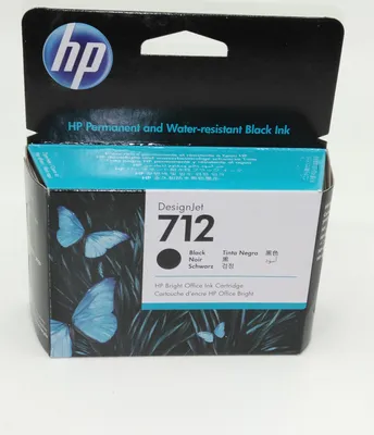 Immagine prodotto di Cartuccia di stampa HP 712 DesignJet nero, 80 ml