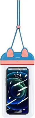 Produktbild von Usams Wasserdichte Tasche 7 Yd010 Blau/Rosa/Blau Rosa Fsd1001
